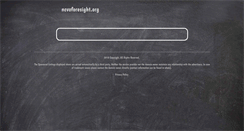 Desktop Screenshot of ncvoforesight.org